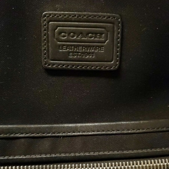Coach Black Tote Bag - Picture 3 of 9
